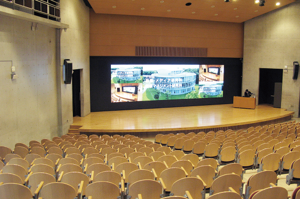 237091 Panasonic Video Wall Installation Auditorium 1
